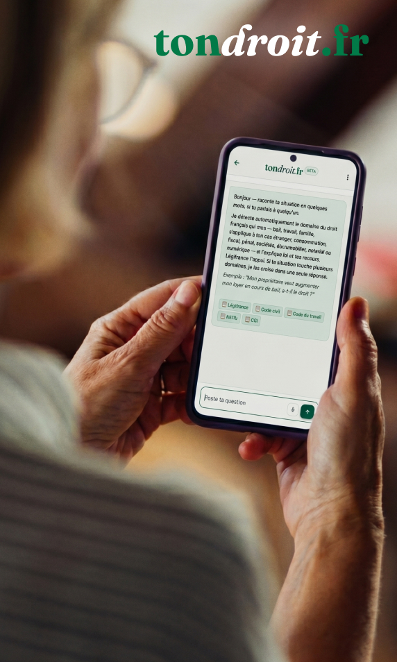 Tondroit.fr — LegalTech IA, information juridique gratuite, Founding Designer par Pascal EK Loui
