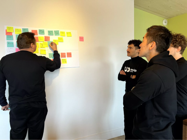 Atelier UX avec l'équipe de designers