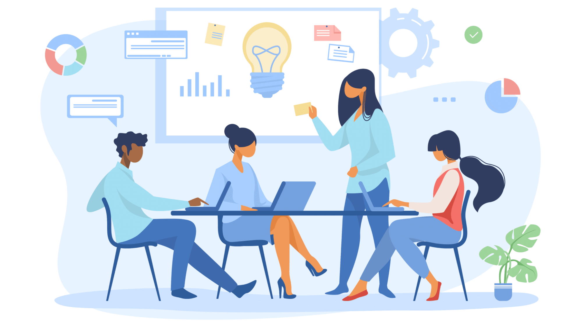 Illustration article Guide facilitation