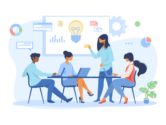 Illustration article Guide facilitation